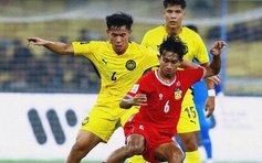 Đội tuyển Malaysia ngược dòng thắng đậm Lào