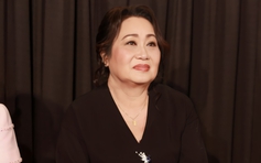 Nghệ sĩ Thanh Hằng khóc nghẹn giữa sự kiện