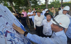 Chủ tịch HĐND TP.HCM khảo sát các công trình trọng điểm kết nối Bà Rịa - Vũng Tàu cũ