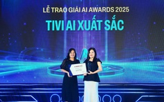 Siêu phẩm LG OLED evo AI G5 giành giải TV AI xuất sắc tại AI Awards 2025