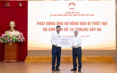 MTTQ VN phát động ủng hộ đồng bào bị thiệt hại do bão số 10