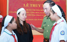 Truy tặng Huân chương Dũng cảm cho ông Phan Văn Thành