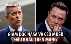 Tỉ phú Elon Musk chê giám đốc NASA ‘IQ hai chữ số’
