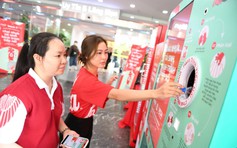 Sinh viên Hà Nội hào hứng với 'Chai nhựa tái sinh, hành trình tiếp nối'