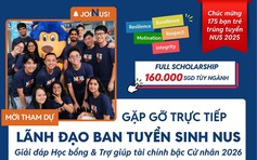 Gặp gỡ trực tiếp NUS - Hỏi đáp học bổng & trợ giúp tài chính 2026