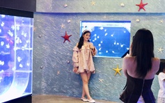 Độc đáo những quán cà phê như thủy cung thu nhỏ giữa lòng thành phố