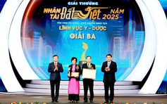 Phần mềm AI cứu người của Bệnh viện Chợ Rẫy được vinh danh tại Nhân tài Đất Việt