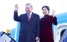 Tổng Bí thư Tô Lâm tới London, bắt đầu thăm chính thức Anh