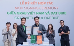 Grab và Dat Bike hợp tác hỗ trợ tài xế công nghệ chuyển đổi xanh