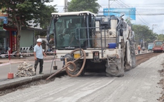 Người dân lo lắng việc sử dụng vật liệu tái chế tại chỗ, sửa quốc lộ 14