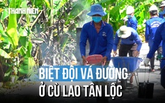 'Biệt đội' gần 20 năm vá đường không công ở cù lao Tân Lộc