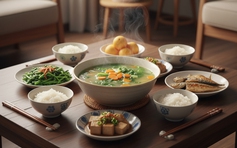 Ăn cơm cùng với canh: Bác sĩ nói gì?