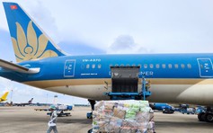 Vietnam Airlines vận chuyển miễn phí hàng hóa hỗ trợ vùng mưa lũ miền Trung