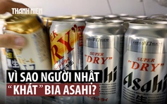 Dân uống bia Nhật buồn vì tin tặc
