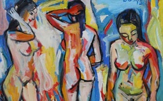 Xem tranh nude của họa sĩ 82 tuổi Đỗ Sơn

