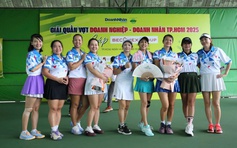 Nhiều khoảnh khắc thú vị giải quần vợt doanh nghiệp-doanh nhân TP.HCM mở rộng 2025