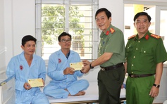 Hai công an bị thương khi khống chế người nghiện ma túy, giải cứu con tin