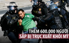 Mỹ sắp trục xuất thêm 600.000 người nhập cư