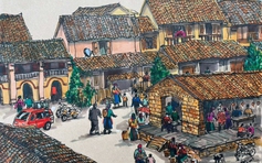 Phố cổ Đồng Văn - chợ đá và nhà trình tường