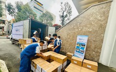 Rohto-Mentholatum VN tiếp tục đồng hành cùng đồng bào khắc phục hậu quả bão lụt năm 2025