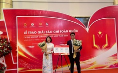 Báo Thanh Niên đoạt giải ba Báo chí toàn quốc Vì sự nghiệp giáo dục Việt Nam