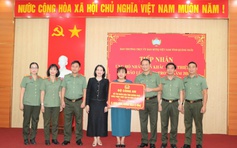 Bộ Công an hỗ trợ Quảng Ngãi 5 tỉ đồng khắc phục hậu quả bão số 13