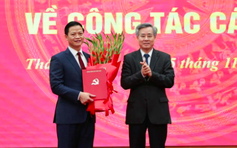 Ông Vương Quốc Tuấn làm Phó bí thư Tỉnh ủy Thái Nguyên