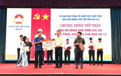 Cao su Chư Sê chung tay cùng Gia Lai khắc phục hậu quả bão số 13