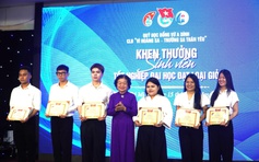 Học bổng đồng hành, hỗ trợ sinh viên suốt chặng đường học đại học