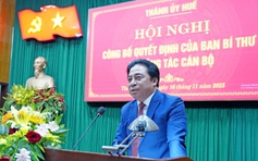 Ông Nguyễn Khắc Toàn làm Phó bí thư Thành ủy Huế