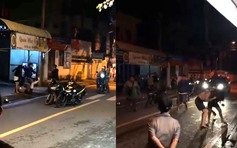 Nhóm nam nữ đánh nhau gây náo loạn đường phố ở TP.HCM