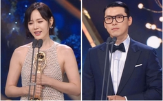 Hyun Bin - Son Ye Jin thắng Ảnh đế - Ảnh hậu Rồng Xanh 2025