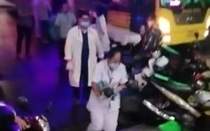 Thai phụ chuyển dạ trên cao tốc Trung Lương - Mỹ Thuận, CSGT 'mở đường' đưa đến bệnh viện