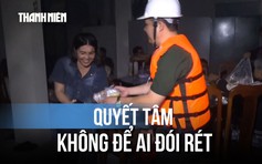 Công an Gia Lai mang hơn 5.000 phần ăn đến bà con vùng lũ
