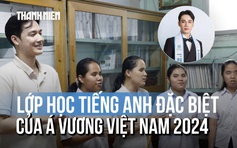 Á vương là thầy giáo tiếng Anh, mở lớp học đặc biệt