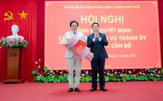 Ông Nguyễn Khắc Toàn được chỉ định giữ chức Bí thư Đảng ủy UBND TP.Huế