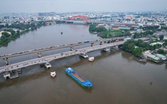 Cầu Bình Triệu 1 chính thức thông xe sau khi nâng tĩnh không lên hơn 1 mét