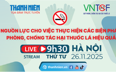 Nguồn lực cho việc thực hiện các biện pháp phòng, chống tác hại thuốc lá hiệu quả