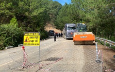 Công bố tình huống khẩn cấp trên QL1 và đường Trường Sơn Đông