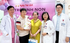 BV Hùng Vương: Kỳ tích 100 ngày giành giật sự sống cho bé gái sinh cực non