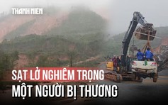 Sạt lở núi ở Hà Tĩnh vùi lấp trang trại, xe ô tô