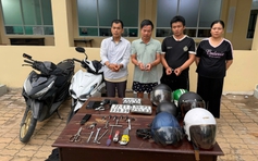 Công an TP.HCM triệt phá đường dây trộm cắp xe máy liên tỉnh