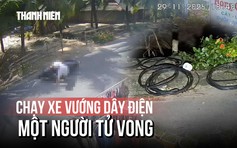 Đồng Tháp: Vướng dây điện thòng xuống đường, một người tử vong