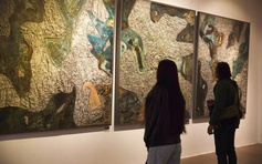 Tranh của Đinh Phong khiến họa sĩ Thành Chương rung động