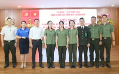 Nâng cao văn hóa ứng xử cho công an cửa khẩu, an ninh hàng không