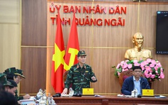 Quảng Ngãi: Bộ Xây dựng, Bộ Quốc phòng bàn chuyện di dời dân và cứu hộ tàu