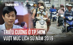 Triều cường ở TP.HCM lập đỉnh mới, vượt mức lịch sử năm 2019