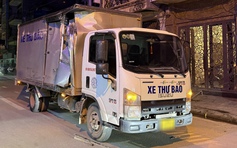 Xe tải gây tai nạn liên hoàn, tài xế bỏ trốn