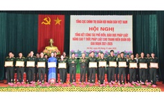 Tuổi trẻ quân đội phát huy tinh thần thượng tôn pháp luật