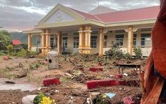 Sau bão Kalmaegi, Đắk Lắk khẩn trương khắc phục thiệt hại trường học